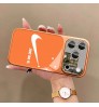 iphone 17/air/17 pro/17 pro max 即納  ナイキ Nike アイホン17 15 16 pro max携帯ケース ナイキ風 オレンジミラースマホケース Nike iPhone air 17 16 15 plus ケース カジュアル ナイキ Nike アイホン13 15 16スマホケース 売れ筋 皮製 ナイキ Nike iphone 17 15pro/16 pro max 14 13 携帯ケース 合わせ易い