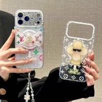 iphone 17/air/17 pro/17 pro max 即納 ルイヴィトン アイフォン17 16 15 プロ保護ケース ルイ・ヴィトン風 ビジューマグネットスタンド付きスマホケース louis vuitton アイホン 17 air 16 15 14 13 Pro アイフォーン13 14 15 Pro Max Iphone17 air 16 Plus ケース ルイヴィトン Iphone air 17e 16 15 12 13 Pro Max 14 ブランド louis vuittonスマホケース