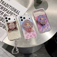 iphone 17/air/17 pro/17 pro max 即納 ルイヴィトン IPhone 17 16 15 14 13 Pro air IPhone17e 16 15 Pro 8 SE ケースルイ・ヴィトン ビジューキャラクタースタンド付きスマホケース louis vuitton IPhone17 air 14 15 16 pro maxケース 女子 かわいい おしゃれ  louis vuitton アイフォン17 air 16 15 14 ケース
