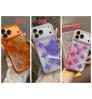 iphone 17/air/17 pro/17 pro max 即納  ルイヴィトン Iphone 17 air 16 15 14 13 携帯ケースルイ・ヴィトン グラデーションラメ立体モノグラムスマホケース louis vuitton アイホン17 16 14 15 pro Max air ケースカバー 芸能人愛用 上品 ルイヴィトン iphone17 pro max 16 15 14 13pro Maxケース 