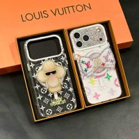 iphone 17/air/17 pro/17 pro max 即納  ルイヴィトン Iphone 17 air 16 15 14 13 携帯ケース louis vuitton アイホン17 16 14 15 pro Max air ケースカバー 芸能人愛用 上品 ルイヴィトン iphone17 pro max 16 15 14 13pro Maxケース ルイ・ヴィトン ビジューマグネットスタンド付きスマホケース
