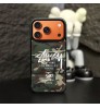 iphone 17/air/17 pro/17 pro max 即納 ステューシー IPhone 17 16 15 14 13 Pro air IPhone17e 16 15 Pro 8 SE ケース ステューシー カモフラ柄ダウンジャケット風スマホケース Stussy IPhone17 air 14 15 16 pro maxケース 女子 かわいい おしゃれ Stussy アイフォン17 air 16 15 14 Plus 13 12 Pro Max 11 Pro XR XS スマホケース