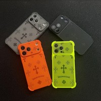 iphone 17/air/17 pro/17 pro max 即納  Chrome Hearts  Iphone 17 air 16 15 14 13 携帯ケースクロムハーツ風 クロスモチーフエンボス加工耐衝撃スマホケースクロムハーツ アイホン17 16 14 15 pro Max air ケースカバー 芸能人愛用 上品 Chrome Hearts  iphone17 pro max 16 15 14 13pro Maxケース クロムハーツ アイホン 17e 16 15 14 13 12 airケース
