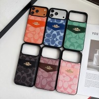 samsung s26シリーズ 即納 コーチ サムソン s26 s25 s24 23 ultra 22カバー Coach IPhone17 air 15 IPhone14 13 Pro IPhone 16 15 11 Pro 8 SE ケース Coach ギャラクシーs26 s24 s25 ultra plus s22 s23ケース コーチ モノグラムカードポケット付きスマホケース Coach アイフォン17 15 14 Plus 13 12 Pro Max 11 Pro XR XS スマホケース