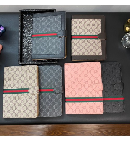 グッチ Gucci ipad air 8 7 2025 11インチ13インチ ipad 11 Ipad Pro2025 IPad Mini 7 air 8 7 6 5ケース11インチ グッチ風 GG モノグラムウェビング付き手帳型 iPad ケース Gucci ブランド レディース男性女性ブランドアイパッド Air8 7 6 5 Ipad 11th 10th Ipad air8/7/6/5 Mini7ケース人気かわいいビジネスマン用高級