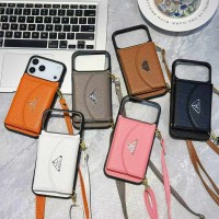 samsung s26シリーズ 即納  プラダ アイフォン18 17 air 16 plus 15 pro max 14 13ケースサムソン ギャラクシーs26 s25 s24 Ultra s23 ultra s22 s21 note20ケース Prada 三角ロゴ 斜めがけカードポケット付きスマホケース プラダ galaxy s26 s25 s24 23 S24 Ultra カバー Prada アイフォン18 17 air 15 16 plus pro maxカバー