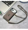 samsung s26シリーズ 即納  プラダ アイフォン18 17 air 16 plus 15 pro max 14 13ケースサムソン ギャラクシーs26 s25 s24 Ultra s23 ultra s22 s21 note20ケース Prada 三角ロゴ 斜めがけカードポケット付きスマホケース プラダ galaxy s26 s25 s24 23 S24 Ultra カバー Prada アイフォン18 17 air 15 16 plus pro maxカバー