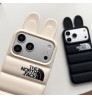 iphone 17/air/17 pro/17 pro max 即納  ザノースフェイス iPhone17 16 15 pro maxケースTNF うさ耳ダウンジャケット風スマホケース ザノースフェイス iPhone17 16 15 14 air プロマックス 携帯ケース ザノースフェイス iphone17 15 16 pro maxケース iPhone 17e 14 15カバー売れ筋 THE NORTH FACE  iphone 17 15 pro/16 pro max携帯ケース 
