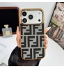 iphone 17/air/17 pro/17 pro max 即納 Fendi フェンディ アイフォン17 16 15 プロ保護ケース フェンディ FF 総柄金縁ケースフェンディ アイホン 18 17 air 16 15 14 13 Pro アイフォーン13 14 15 Pro Max Iphone17 18 air 16 Plus ケース  フェンディ Iphone air 17e 16 15 12 13 Pro Max 14 ブランドFend スマホケース