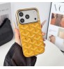 iphone 17/air/17 pro/17 pro max 即納  ゴヤール Iphone 18 17 air 16 15 14 13 携帯ケースゴヤール風クラシックトート柄金縁ケース Goyard アイホン18 17 16 14 15 pro Max air ケースカバー 芸能人愛用 上品 ゴヤール iphone17 18pro max 16 15 14 13pro Maxケース ゴヤール Goyard アイホン 18 17e 16 15 14 13 12 airケース