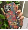 iphone 17/air/17 pro/17 pro max 即納  セリーヌ CELINE アイホン18 17 15 16 pro max携帯ケース セリーヌ ヴィンテージ花柄トライオンフケース CELINE iPhone air 18 17 16 15 plus ケース カジュアル セリーヌ CELINE アイホン18 15 16スマホケース 売れ筋 皮製 セリーヌ CELINE iphone 18 17 15pro/16 pro max 14 13 携帯ケース 合わせ易い