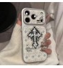 iphone 17/air/17 pro/17 pro max 即納 Chrome Hearts アイフォン18 17 16 15 pro max airケース クロムハーツシルバー水色クロス大レンズ窓ケース  Iphone air 18 17 16 Pro Max 15 Plus 14 13 12 17 18 Pro Max Xs Maxケース ブランド レディース男性女性 人気かわいいビジネスマン用高級  クロムハーツ アイフォン18 17 15 16 proカバー
