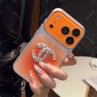 iphone 17/air/17 pro/17 pro max 即納  シャネル Iphone 18 17 air 16 15 14 13 携帯ケース Chanel  アイホン18 17 16 14 15 pro Max air ケースカバー 芸能人愛用 上品 シャネル iphone17 18pro max 16 15 14 13pro Maxケース Chanel  アイホン 18 17e 16 15 14 13 12 airケース シャネル グラデーションラメラインストーンダブル C 大レンズ窓ケース