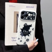 iphone 17/air/17 pro/17 pro max 即納 ディオール Dior  IPhone18 17 16 14 15 アイフォン15 16 pro maxケース ディオール白黒カメリア大レンズ窓ケース Dior IPhone air 18 17 16 14 Pro IPhone16 15 IPhone SE 第4世代 IPhone13 IPhone12 スマホケース ディオール アイホン air 18 17e 16 14 15 プロマックスケース