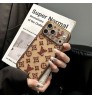iphone 18/air/18 pro/18 pro max 即納 ルイヴィトン アイフォン17 16 15 プロ保護ケース ヴィンテージカフェラインストーン LV モノグラム大レンズ窓ケース louis vuitton アイホン 18 17 air 16 15 14 13 Pro アイフォーン13 14 15 Pro Max Iphone17 18 air 16 Plus ケース ルイヴィトン Iphone air 17e 16 15 12 13 Pro Max 14 スマホケース