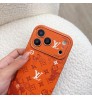 iphone 18/air/18 pro/18 pro max 即納  ルイヴィトン Iphone 18 17 air 16 15 14 13 携帯ケース ルイヴィトンオレンジ花柄モノグラム大レンズ窓ケース louis vuitton アイホン18 17 16 14 15 pro Max air ケースカバー 芸能人愛用 上品 ルイヴィトンiphone17 18pro max 16 15 14 13pro Maxケース 