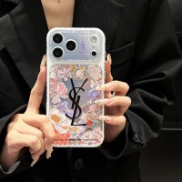 iphone 18/air/18 pro/18 pro max 即納 Ysl イヴサンローラン アイフォン18 17 16 15 pro max airケース イヴ・サンローラン花柄大レンズ窓ケース Iphone air 18 17 16 Pro Max 15 Plus 14 13 12 17 18 Pro Max Xs Maxケース ブランド レディース男性女性 人気かわいいビジネスマン用高級 Ysl イヴサンローラン アイフォン18 17 15 16 proカバー