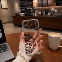 iphone 18/air/18 pro/18 pro max 即納 クロムハーツ アイフォン18 17 16 15 プロ保護ケース ヴェルサーチェメデューサロゴクリアケースChrome Hearts アイホン 18 17 air 16 15 14 13 Pro アイフォーン13 14 15 Pro Max Iphone17 18 air 16 Plus ケースクロムハーツ Iphone air 17e 16 15 12 13 Pro Max ケース