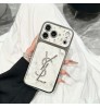 iphone 18/air/18 pro/18 pro max 即納 シャネル イヴサンローラン アイホン18 17 15 16 pro max携帯ケース ダイヤ付きメッキフレームケース  Chanel Ysl  iPhone air 18 17 16 15 plus ケース カジュアル シャネル イヴサンローラン アイホン18 15 16スマホケース 売れ筋 皮製 Chanel Ysl  iphone 18 17 15pro/16 pro max 14 13 携帯ケース 