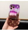 iphone 18/air/18 pro/18 pro max 即納 ルイヴィトン アイホン18 17 15 16 pro max携帯ケース 超スタイリッシュ 大人気 louis vuitton iPhone air 18 17 16 15 plus ケース カジュアル ルイヴィトン louis vuitton アイホン18 15 16スマホケース ルイヴィトングラデーションラメマグネットケース