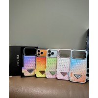 iphone 18/air/18 pro/18 pro max 即納 プラダ IPhone18 17 16 14 15 アイフォン15 16 pro maxケース メンズレディース Prada IPhone air 18 17 16 14 Pro IPhone16 15 IPhone SE 第4世代 IPhone13 IPhone12 スマホケース  Prada アイホン air 18 17e 16 14 15 プロマックスケースプラダグラデーションラインストーン折りたたみスマホケース