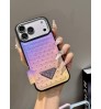 iphone 18/air/18 pro/18 pro max 即納 プラダ IPhone18 17 16 14 15 アイフォン15 16 pro maxケース メンズレディース Prada IPhone air 18 17 16 14 Pro IPhone16 15 IPhone SE 第4世代 IPhone13 IPhone12 スマホケース  Prada アイホン air 18 17e 16 14 15 プロマックスケースプラダグラデーションラインストーン折りたたみスマホケース