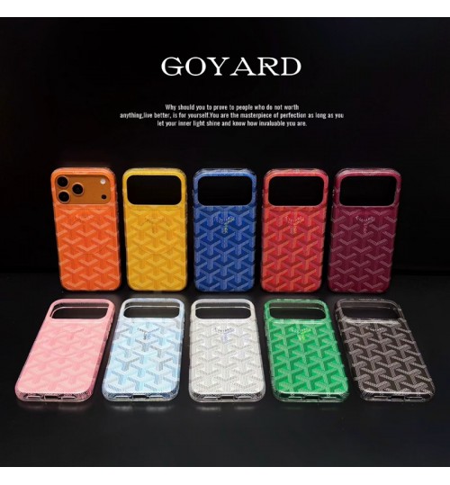 iphone 18/air/18 pro/18 pro max 即納 ゴヤール Goyard アイフォン18 17 16 15 pro max airケース Iphone air 18 17 16 Pro Max 15 Plus 14 13 12 17 18 Pro Max Xs Maxケース ブランド レディース男性女性 人気かわいいビジネスマン用高級 ゴヤール Goyard アイフォン18 17 15 16 proカバー