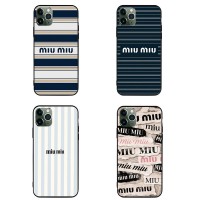 Google Pixel 11/11a/11 Pro/11 Pro XL 即納 MiuMiu ミュウミュウ グーグルピクセル11 10 9 pro XL 8a Pro XL 7a アイフォン17 16 18エクスぺリア1 viii 10vii サムソンs26 s25 s24 s23 note20ケース ブランド Galaxy a55 A54 A36 S26/S25/S24 ultraケースボーダー柄 ヴィンテージ文字プリント スマホケース 4 デザイン TPU ソフト 携帯カバー  >