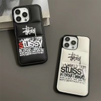 iphone 18/air/18 pro/18 pro max 即納 tussy アイホン 18 17 air 16 15 14 13 Pro アイフォーン13 14 15 Pro Max Iphone17 18 air 16 Plus ケース ステューシー Iphone air 17e 16 15 12 13 Pro Max 14 ブランド Stussyスマホケース ストリートグラフィティ キルティングスマホケース 2 カラー ソフト携帯カバー  >