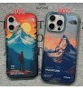 iphone 18/air/18 pro/18 pro max 即納 ザノースフェイス アイホン 18 17 air 16 15 14 13 Pro アイフォーン13 14 15 Pro Max Iphone17 18 air 16 Plus ケース THE NORTH FACE Iphone air 17e 16 15 12 13 Pro Max 14 スマホケース 山系雪山風景 スマホケース 2 デザイン エアクッション アウトドア 携帯カバー