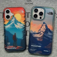 iphone 18/air/18 pro/18 pro max 即納 ザノースフェイス アイホン 18 17 air 16 15 14 13 Pro アイフォーン13 14 15 Pro Max Iphone17 18 air 16 Plus ケース THE NORTH FACE Iphone air 17e 16 15 12 13 Pro Max 14 スマホケース 山系雪山風景 スマホケース 2 デザイン エアクッション アウトドア 携帯カバー