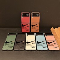 Galaxy Z Flip/Fold 8即納 ナイキ NikeブランドGalaxy Zflip8 7 6 5 fold5 6 7 8ケース折畳み式 ナイキ Nike 定番Galaxy Zflip 8 7 6 5 4 3 ケース可愛い女子ギャラクシー Z フリップ 8 7 6 5 4 3 fold8 7 6 5 4 3カバー 落下防止 シボ加工スポーツロゴ 折りたたみスマホケース 7 カラー レトロストリート