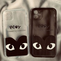 iphone 18/air/18 pro/18 pro max 即納 CDG 川久保玲 アイホン18 17 15 16 pro max携帯ケース カジュアル CDG 川久保玲 アイホン18 15 16スマホケース 売れ筋 皮製 CDG 川久保玲 iphone 18 17 15pro/16 pro max 14 13 携帯ケース 半透明ハートアイケース 2 カラー ソフト ストリート調
