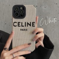 iphone 18/air/18 pro/18 pro max 即納 CELINE Iphone 18 17 air 16 15 14 13 携帯ケースセリーヌ アイホン18 17 16 14 15 pro Max air ケースカバー 芸能人愛用 CELINE iphone17 18pro max 16 15 14 13pro Maxケース セリーヌ CELINE アイホン 18 17e 16 15 14 13 12 airケース 縦縞高級感スマホケース 4 デザイン レザー調 耐衝撃