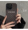 iphone 18/air/18 pro/18 pro max 即納 CELINE Iphone 18 17 air 16 15 14 13 携帯ケースセリーヌ アイホン18 17 16 14 15 pro Max air ケースカバー 芸能人愛用 CELINE iphone17 18pro max 16 15 14 13pro Maxケース セリーヌ CELINE アイホン 18 17e 16 15 14 13 12 airケース 縦縞高級感スマホケース 4 デザイン レザー調 耐衝撃