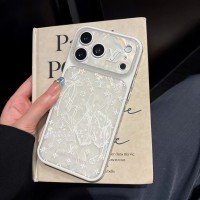 iphone 18/air/18 pro/18 pro max 即納 louis vuitton アイホン18 17 16 14 15 pro Max air ケースカバー 芸能人愛用 上品 ルイヴィトンiphone17 18pro max 16 15 14 13pro Maxケース louis vuitton アイホン 18 17e 16 15 14 13 12 airケース 貝殻調レースバレエケース カードホルダー付き 柔らか高級感  