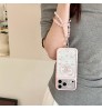 iphone 18/air/18 pro/18 pro max 即納  シャネル アイホン18 17 16 14 15 pro Max air ケースカバー 芸能人愛用 上品 シャネル Chanel iphone17 18pro max 16 15 14 13pro Maxケース  Chanel アイホン 18 17e 16 15 14 13 12 airケース ハートリボンパールチェーンケース 3 種類 ガーリー上品 