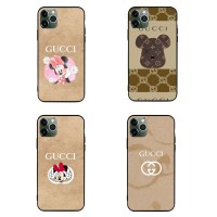 Google Pixel 11/11a/11 Pro/11 Pro XL 即納 Gucci ブランドグーグルピクセル11 10 9 Pro /8 pro 7a 8 Galaxy S26 S25 s24 a55 A54 A36 アイフォン18 17 16 15ケース グッチ コピーPixel 11 10 9 8 Pro 6/7/6a Xperia 1vii 10viiケース ヴィンテージベージュキャラクターケース 4 種類 レトロガーリー 
