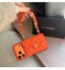iphone 18/air/18 pro/18 pro max 即納 シャネル CHANEL iPhone 18 17 16 15 14 13 12 Pro Max Plus Air 対応ケース キルティング カードポケット チェーンストラップ スマホケース レディース メンズ 高級感 おしゃれ かわいい