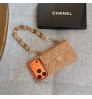 iphone 18/air/18 pro/18 pro max 即納 シャネル CHANEL iPhone 18 17 16 15 14 13 12 Pro Max Plus Air 対応ケース キルティング カードポケット チェーンストラップ スマホケース レディース メンズ 高級感 おしゃれ かわいい