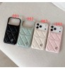 iphone 18/air/18 pro/18 pro max 即納 シャネル CHANEL iPhone Air 18 17 16 Pro Max 15 Plus 14 13 12 Xs Max 対応ケース ダイヤキルト カード入れ スマホケース スリム レディース 高級感 おしゃれ かわいい