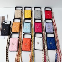 【即納】シャネル 手帳型スマホケース チェーンストラップ付き カード入れ Galaxy S26 S25 S24 iPhone 18 17 16 15 対応 レディース