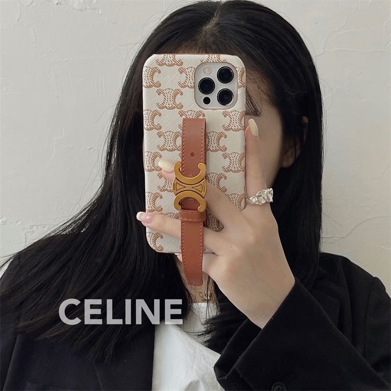 ジャケット型 スマホケース 14/13/12 xr xs max celine レディース