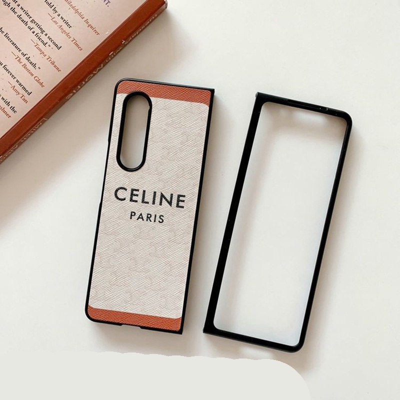 人気celine Galaxy z fold4ケース