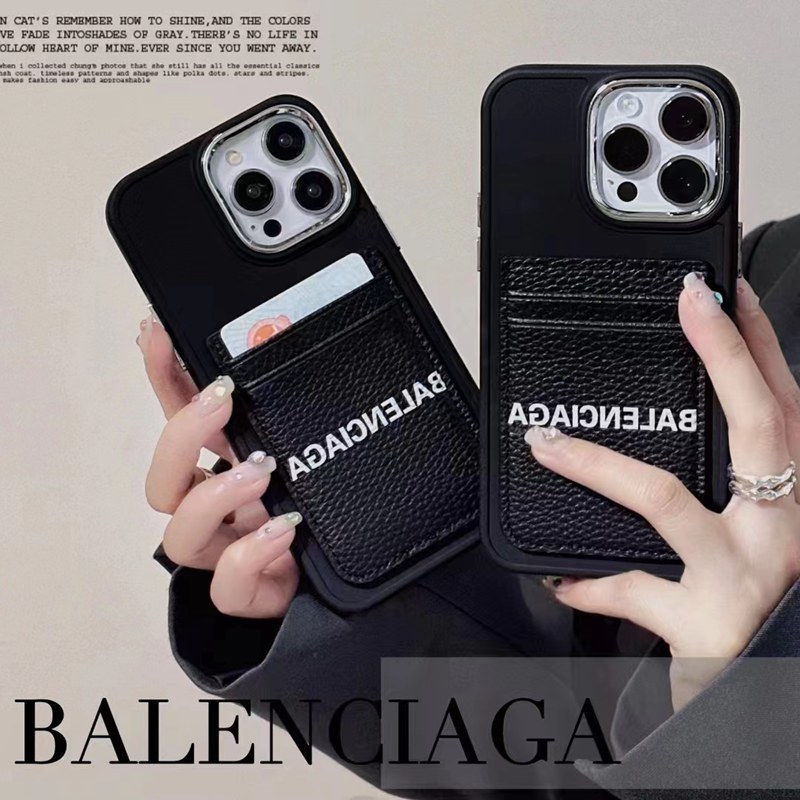 Balenciaga 極シンプル iphone13 12 11携帯ケースカバー 合わせ易い大人気 高級感