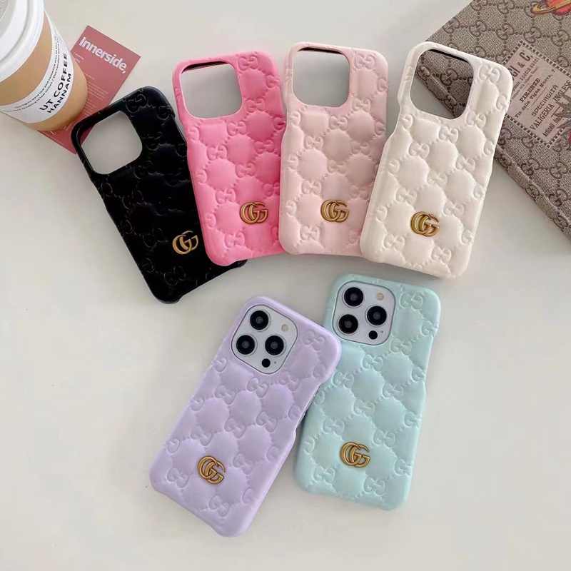 Gucci Iphone 15/15 Plus/15 Pro Maxケース潮流アイフォン13/12ケースシンプル