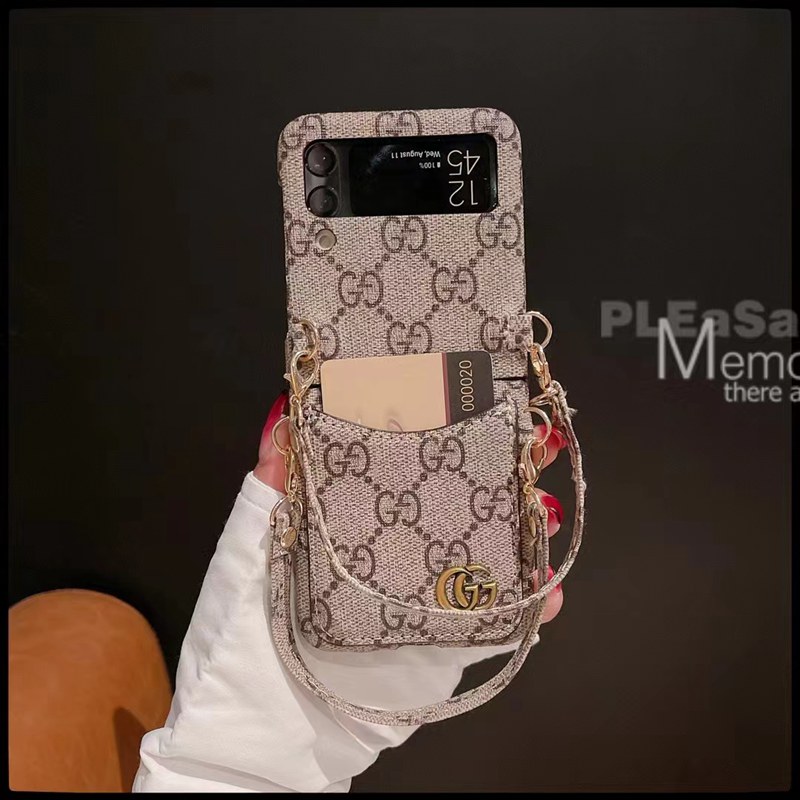 LV Gucci定番Galaxy zflip 4/3ケース折り畳み 耐衝撃激安