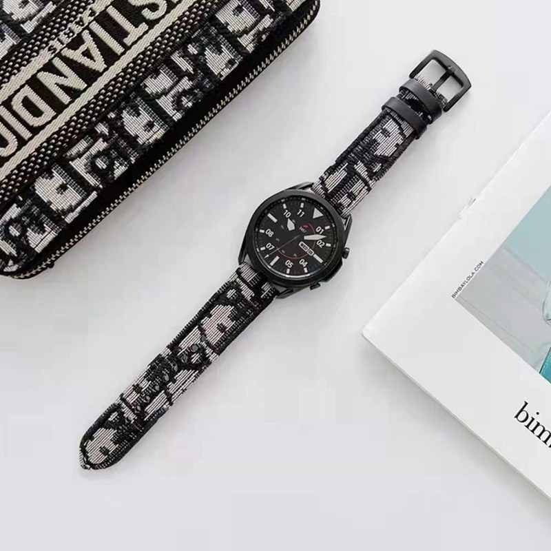 Dior Galaxy Watch6/4/5 Pro/4 Classic 腕時計交換バンド 22mm