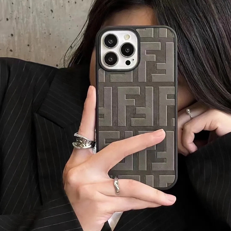 フェンディ IPhone14 15ケース 女子 かわいい おしゃれ Fendi 