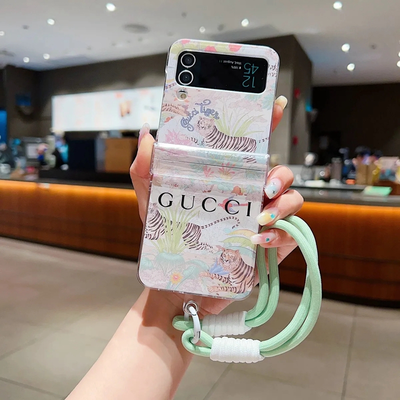 グッチ GUCCI ブランドGalaxy Z Flip5 4 3 ギャラクシーZ Fold5 4 3 2ケース